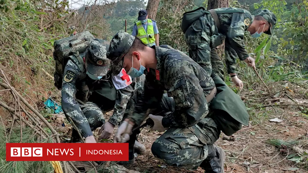 Tim SAR 'belum temukan korban selamat' dari lokasi jatuhnya pesawat China Eastern Airlines - BBC News Indonesia