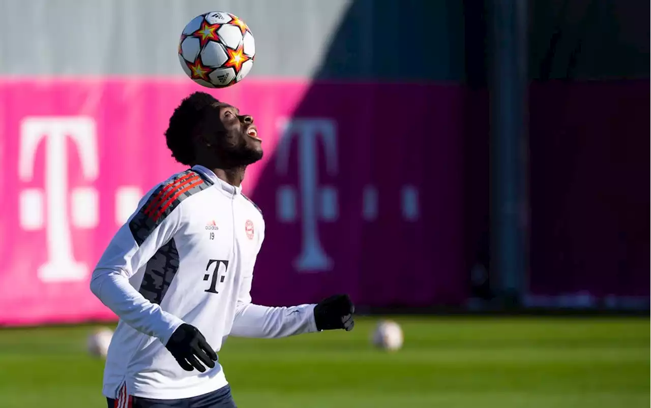 FC Bayern: Alphonso Davies zurück im Mannschaftstraining