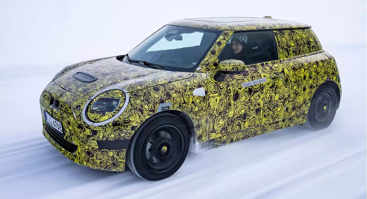 MINI Is Fine-Tuning The New 2023 Electric Hatch In The Arctic Circle | Carscoops