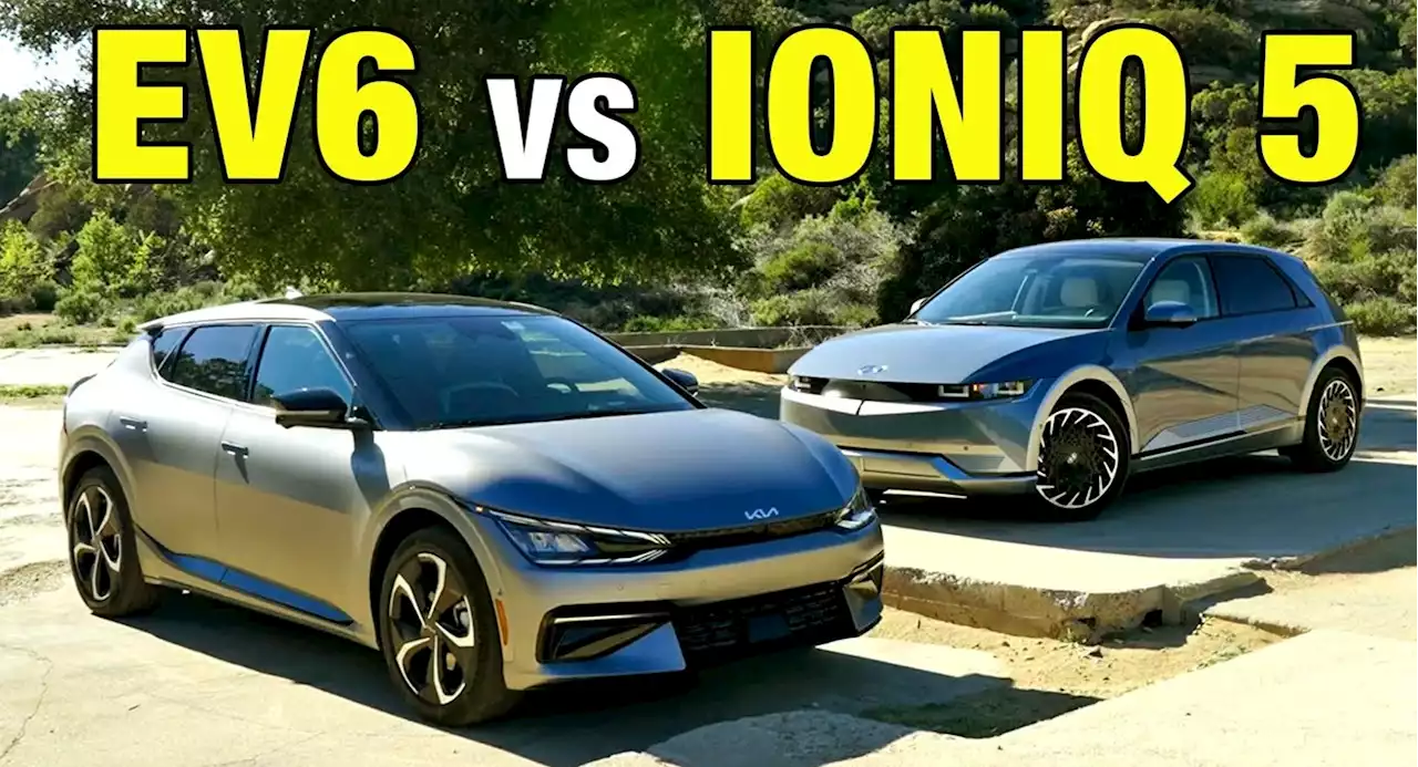 The Hyundai IONIQ 5 And Its Kia EV6 Cousin Go Head To Head In This Video Review | Carscoops