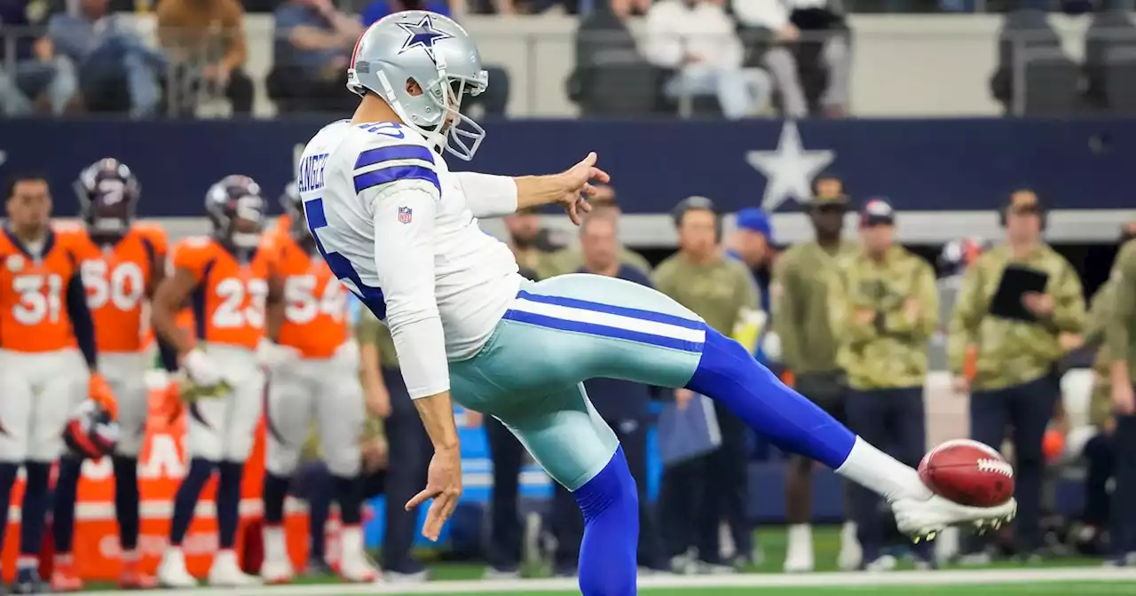 Cowboys re-signing punter Bryan Anger to three-year, $9 million deal