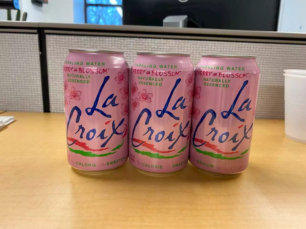 We Tried The New Cherry Blossom-Flavored LaCroix So You Don't Have To