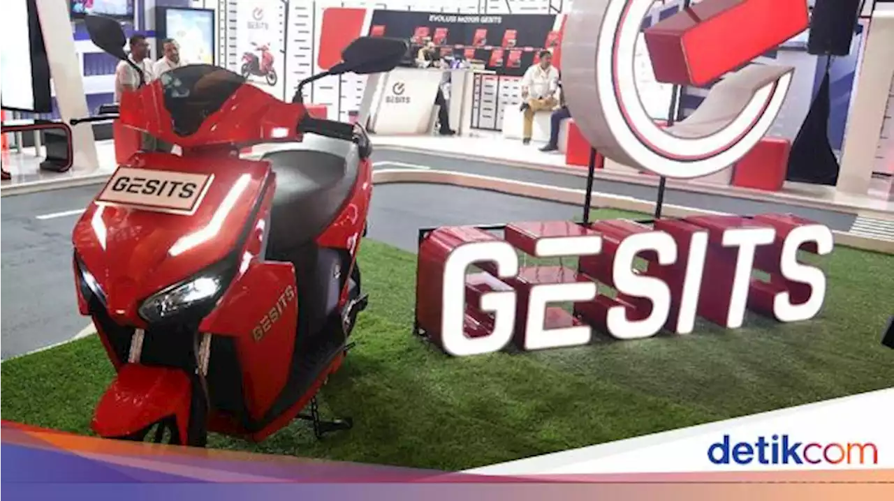 Top! Ratusan Motor Listrik Gesits 'Terbang' Sampai Afrika