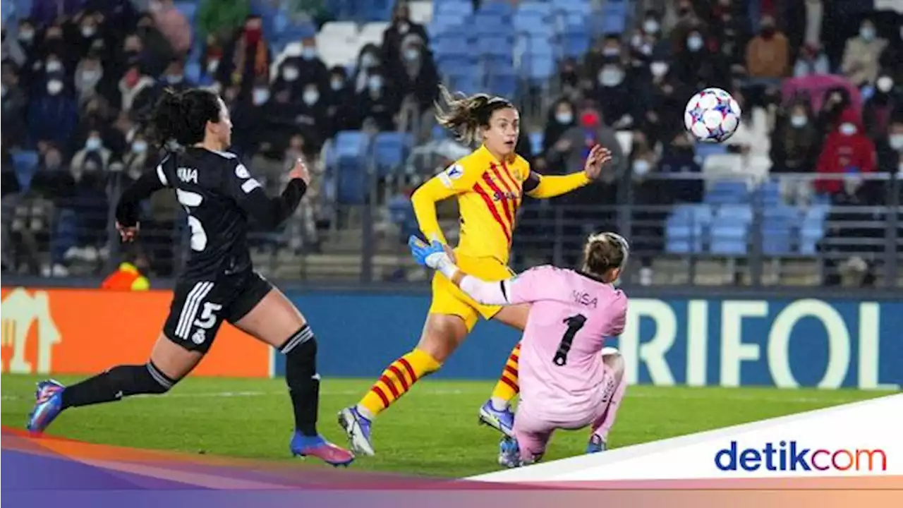 Giliran Tim Wanita Barcelona Permalukan Real Madrid di Liga Champions