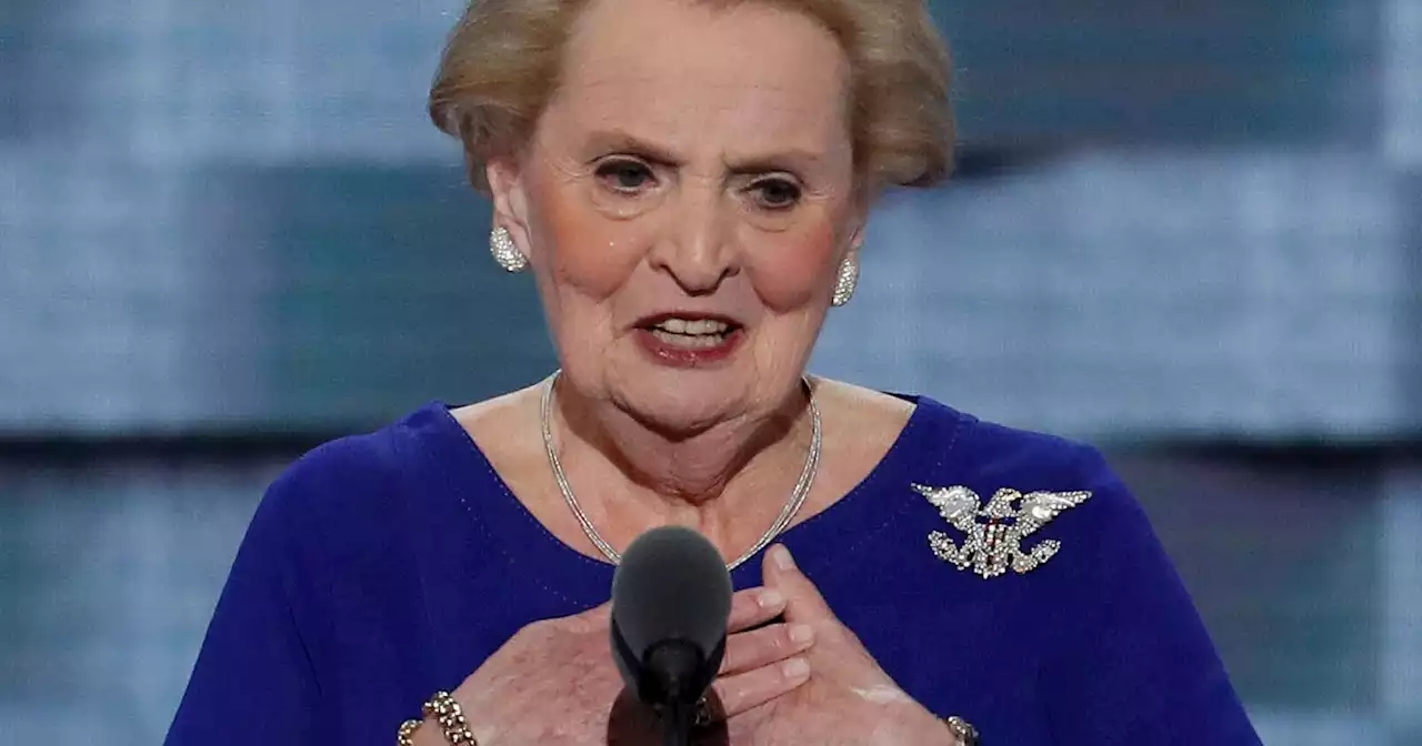 Madeleine Albright, 1st female US secretary of state, dies