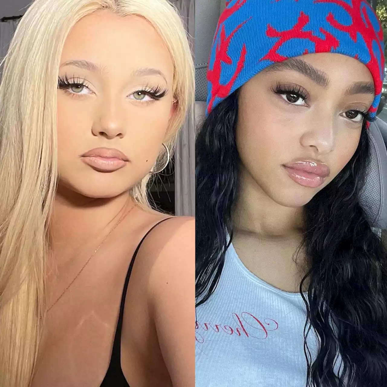 Alabama Barker Shows Off Bright Blue Hair While Hanging With Jordyn Woods’ Sister Jodie - E! Online