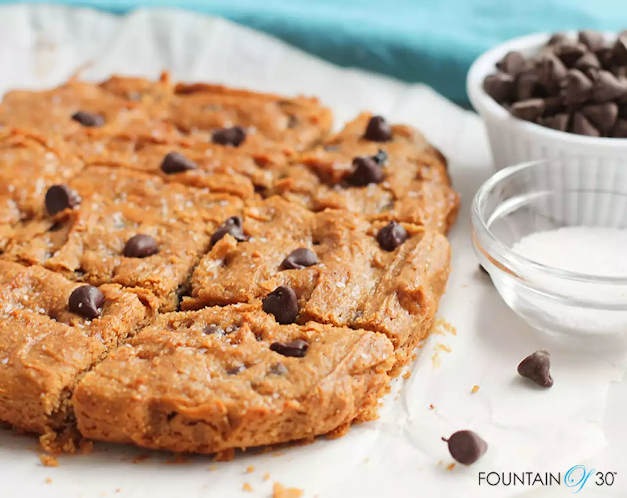 Make These Yummy Flourless Peanut Butter Blondies In A Snap!