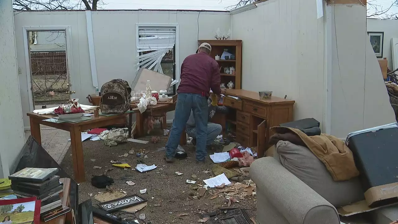 Local group helping with Jacksboro tornado cleanup and recovery efforts