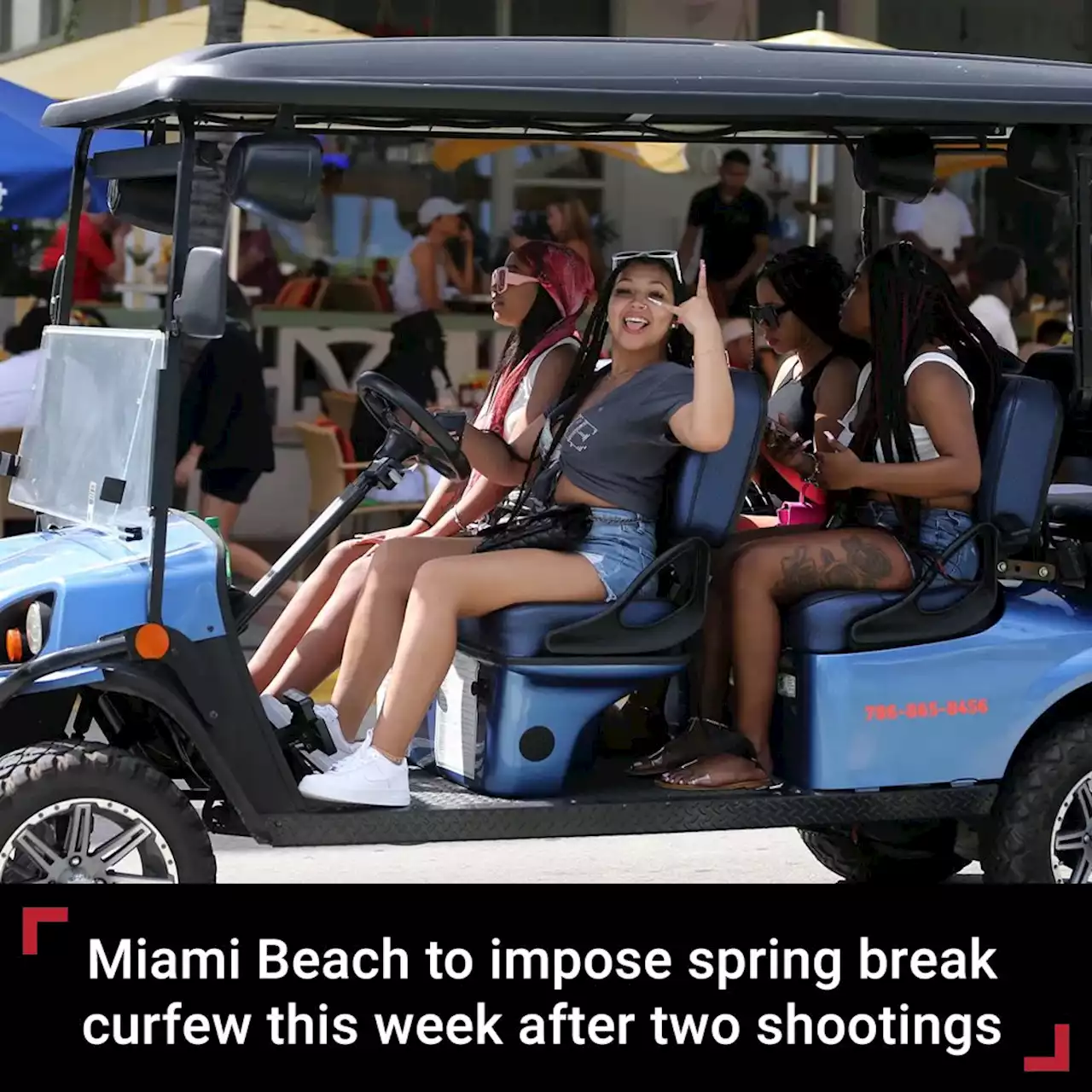 Miami Beach to impose spring break curfew this week after two shootings