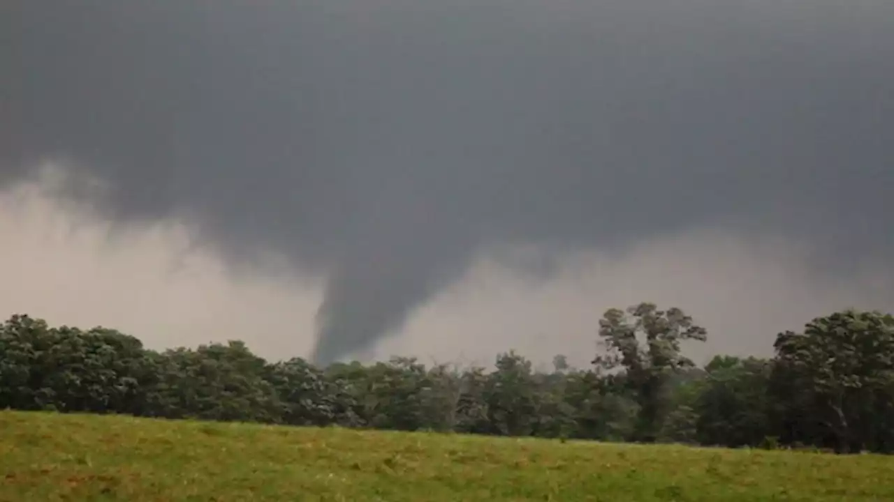 Video: Truck gets rolled in Texas tornado, drives away like nothing happened