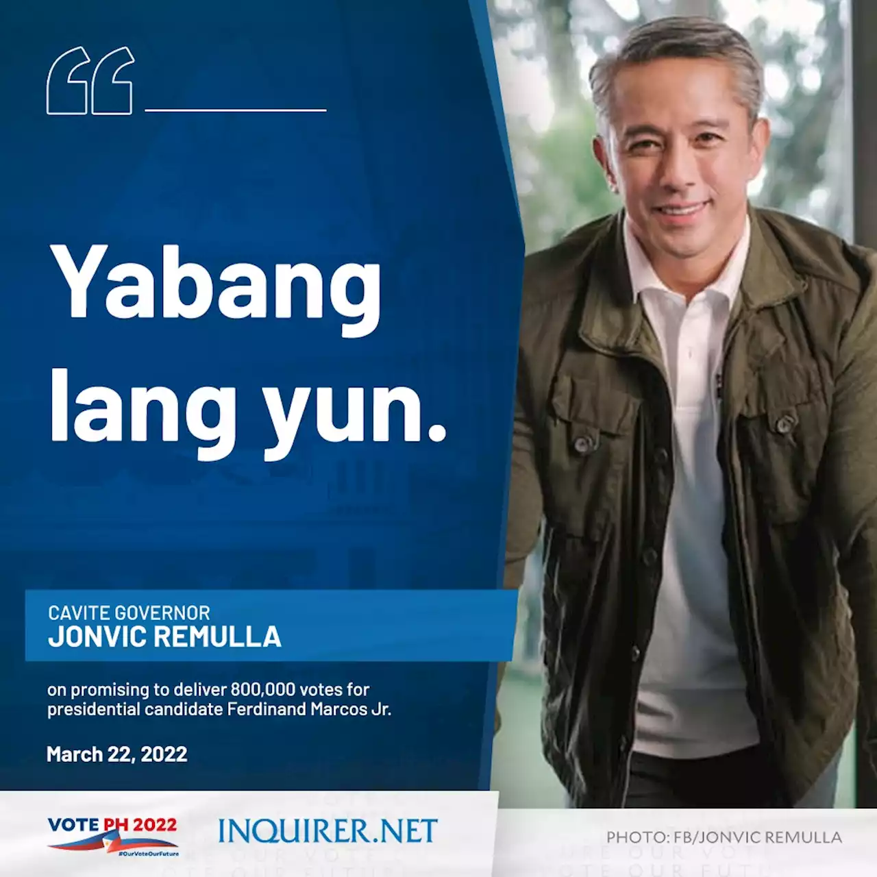 ‘It’s just a boast, but I think we’ll get there’ – Remulla on 800,000 votes for Marcos