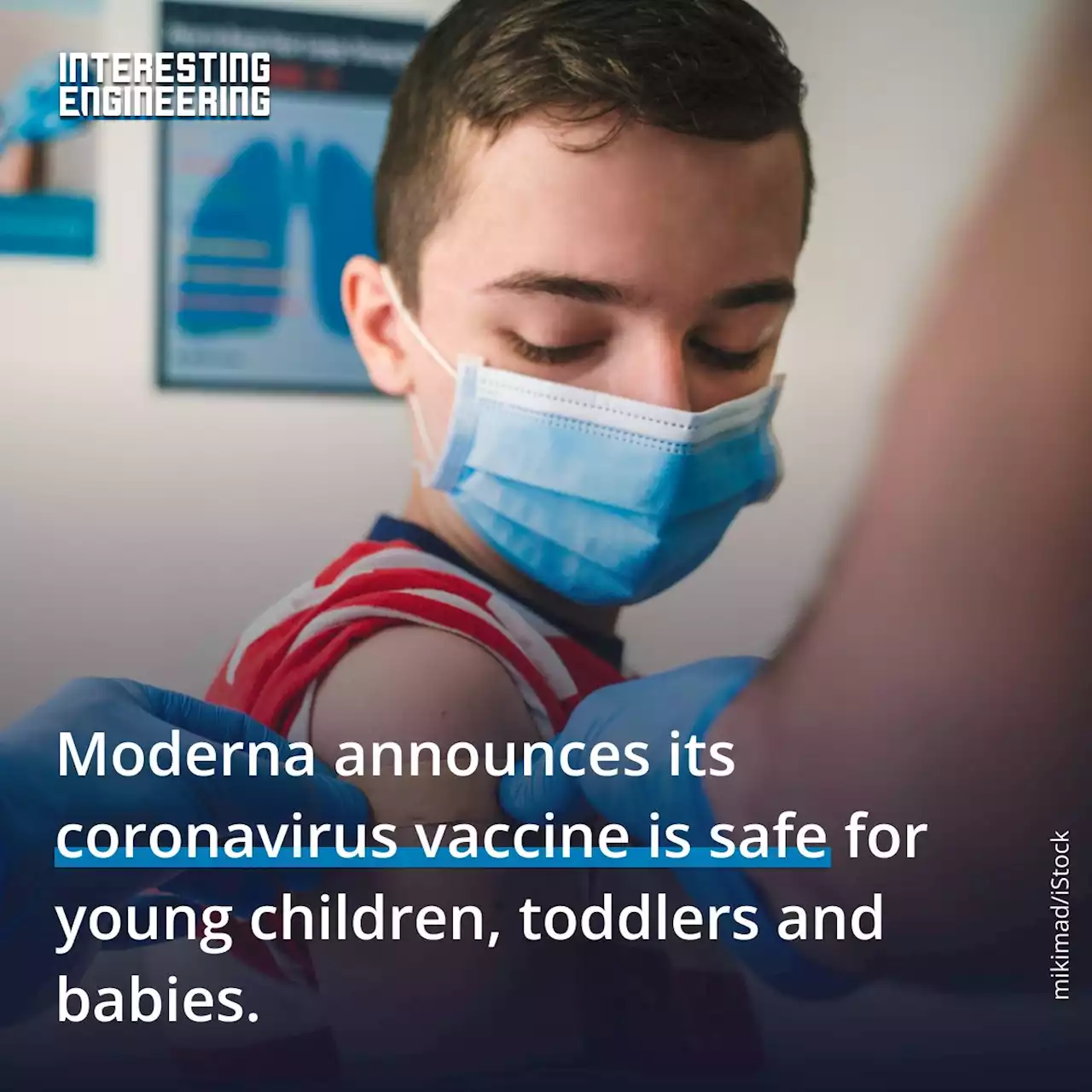 Moderna announces its coronavirus vaccine is safe for young children, toddlers and babies