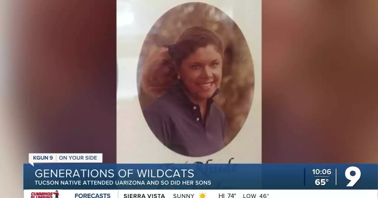 Woman and her two sons attend the University of Arizona