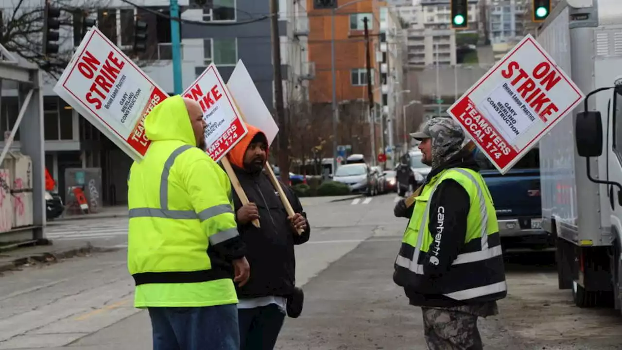 With construction delayed over Teamsters’ strike, King County wants to supply its own concrete