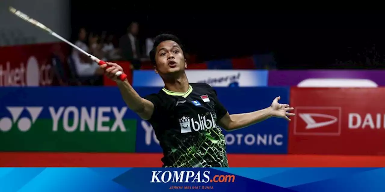 Hasil Swiss Open 2022: Lewati Duel Merah Putih Lawan Vito, Ginting Lolos 16 Besar