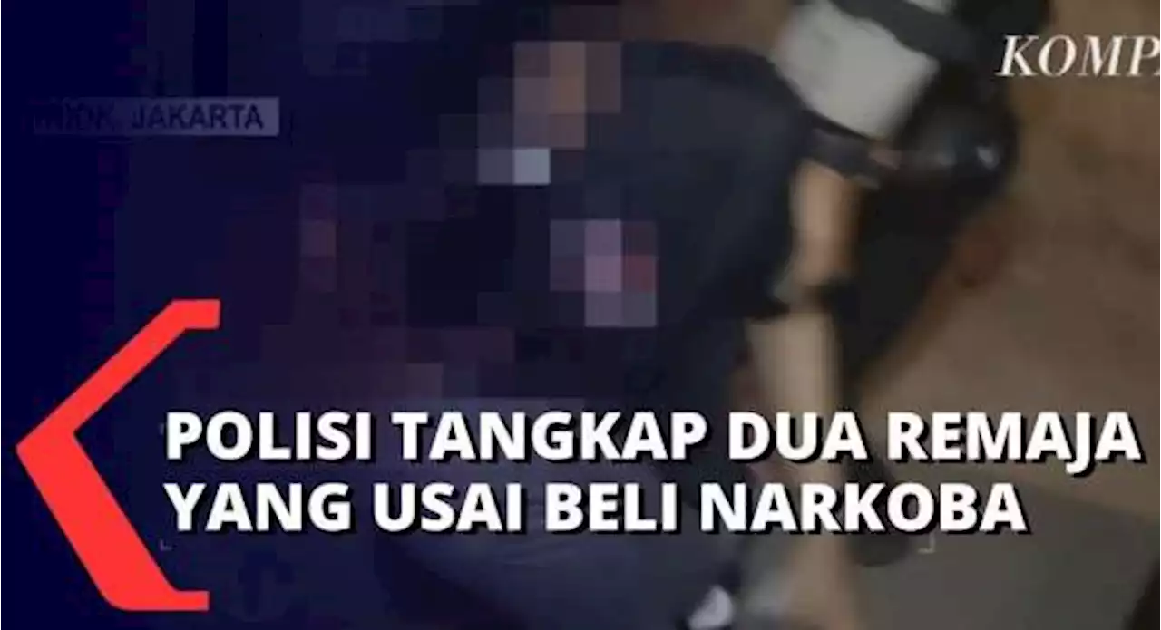 Buat Polisi Curiga, 2 Remaja di Tanjung Priok Ditangkap Usai Kepergok Beli Sabu