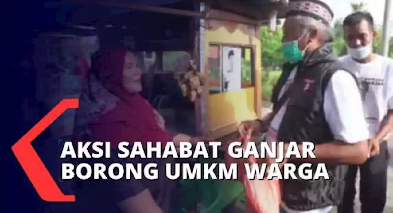 Sahabat Ganjar Bagi-bagi Sembako untuk Keluarga Nelayan dan Borong UMKM Warga di Deli Serdang!