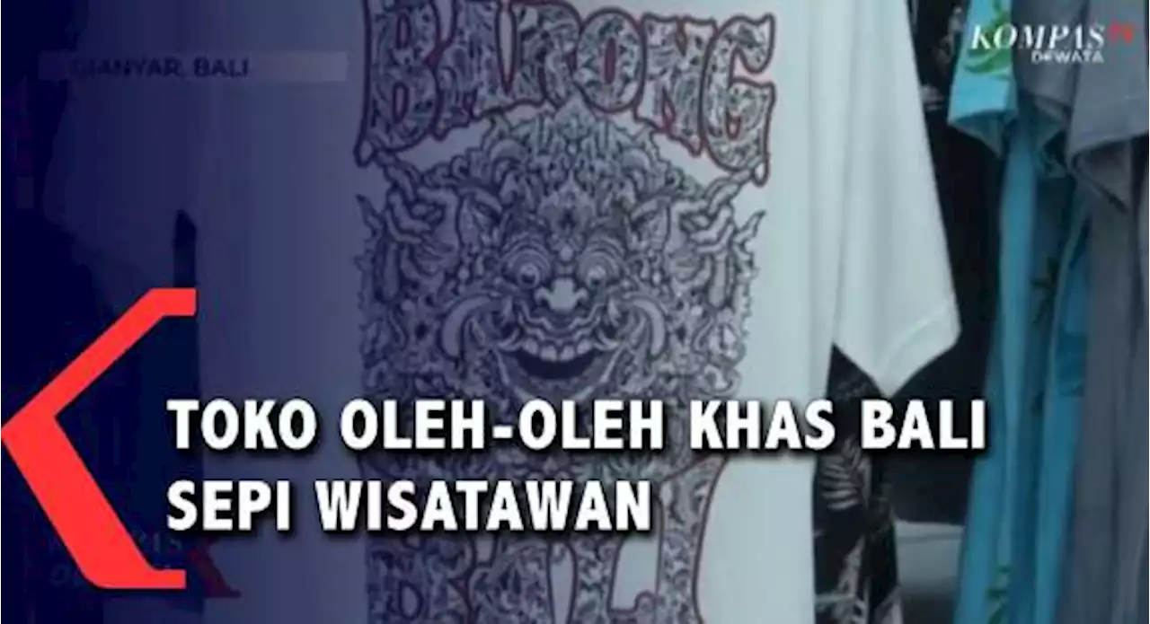 Toko Oleh-Oleh Khas Bali Sepi Kunjungan Wisatawan