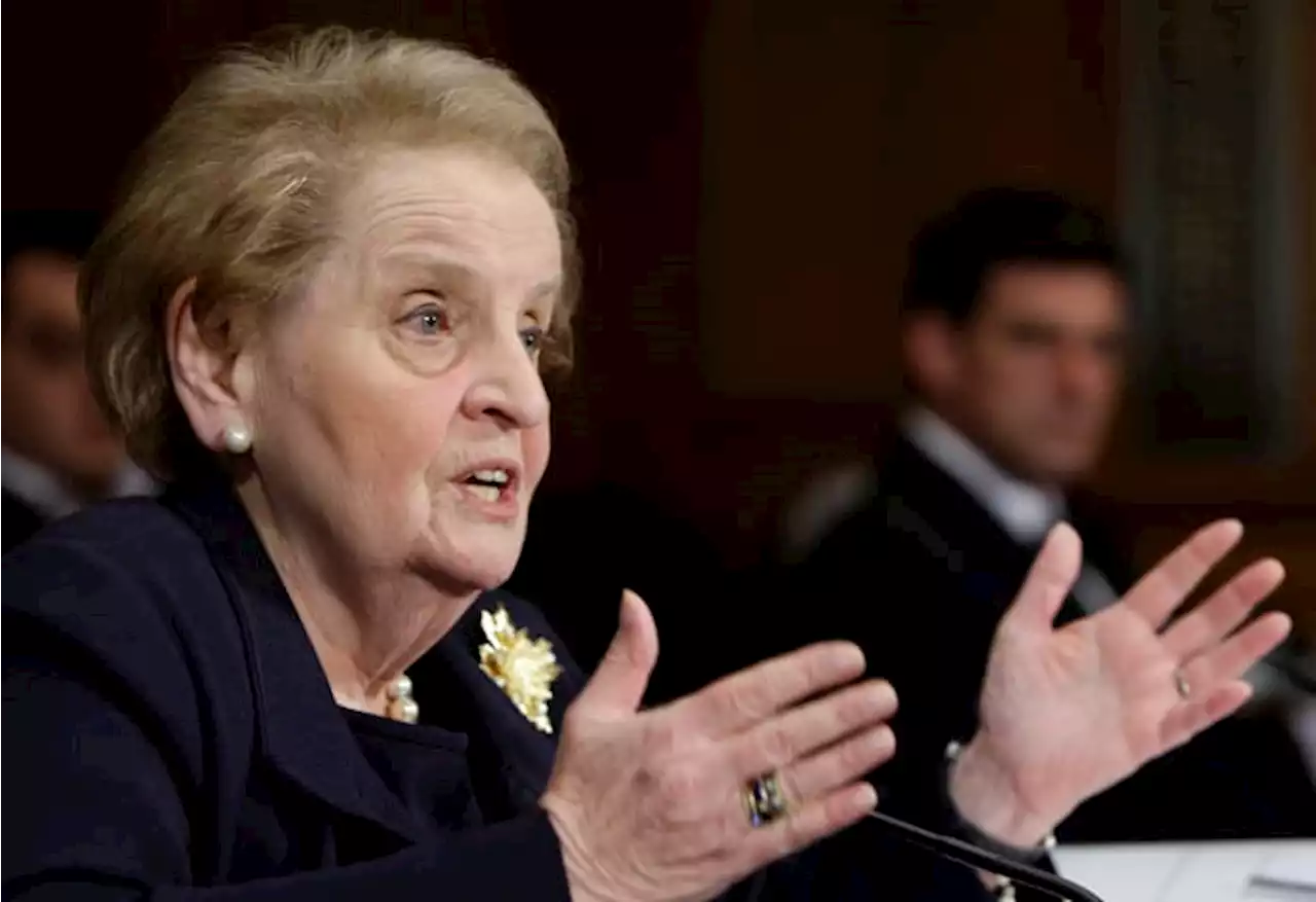 Madeleine Albright, 1st female US secretary of state, dies