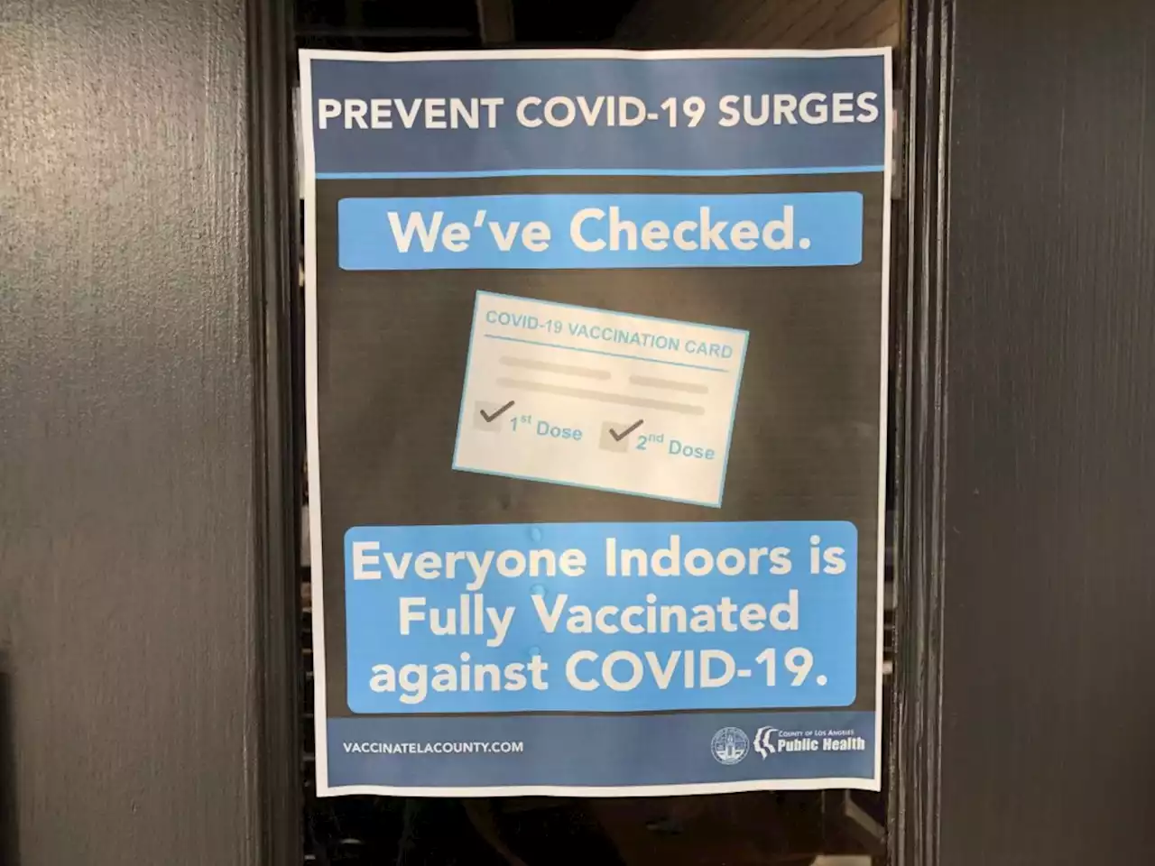 LA City Council tentatively lifts proof of COVID-19 vaccination mandate