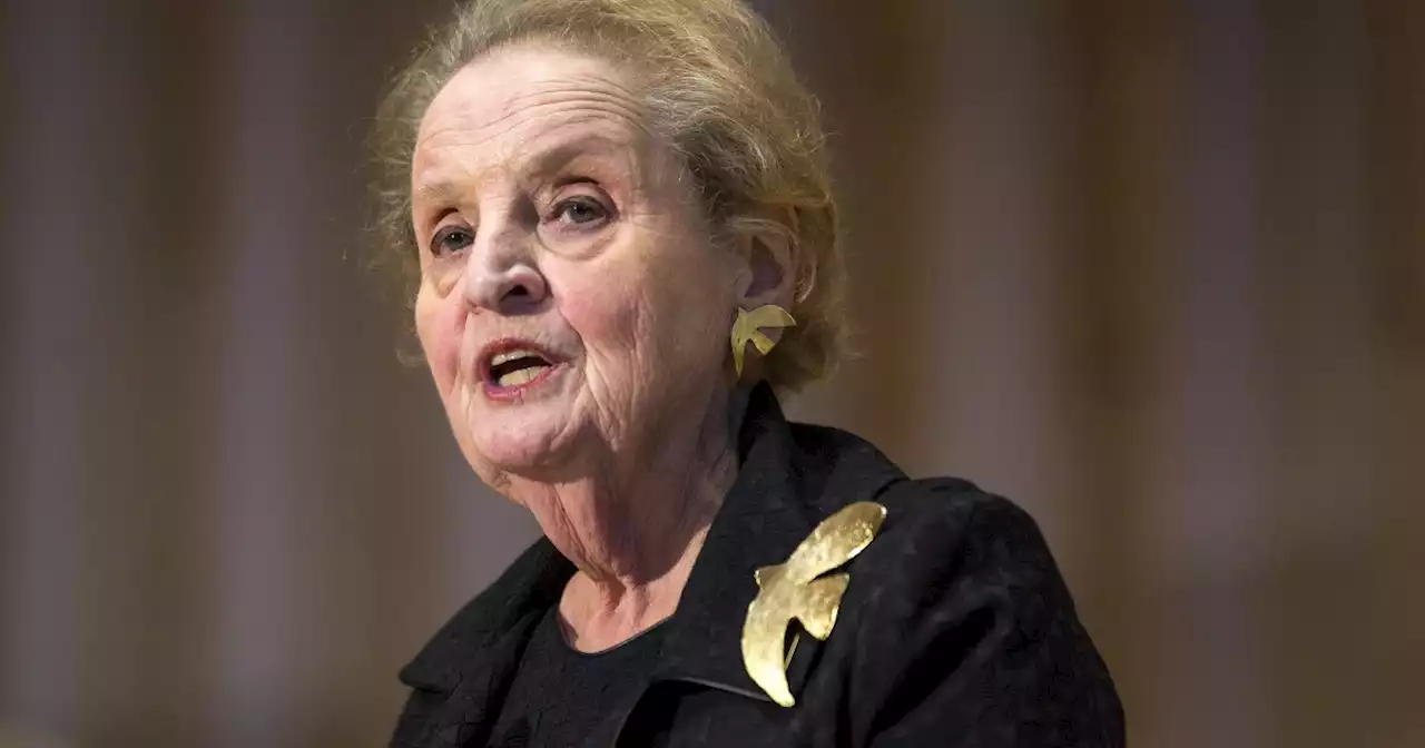 Madeleine Albright, first female U.S. secretary of state, dies at 84