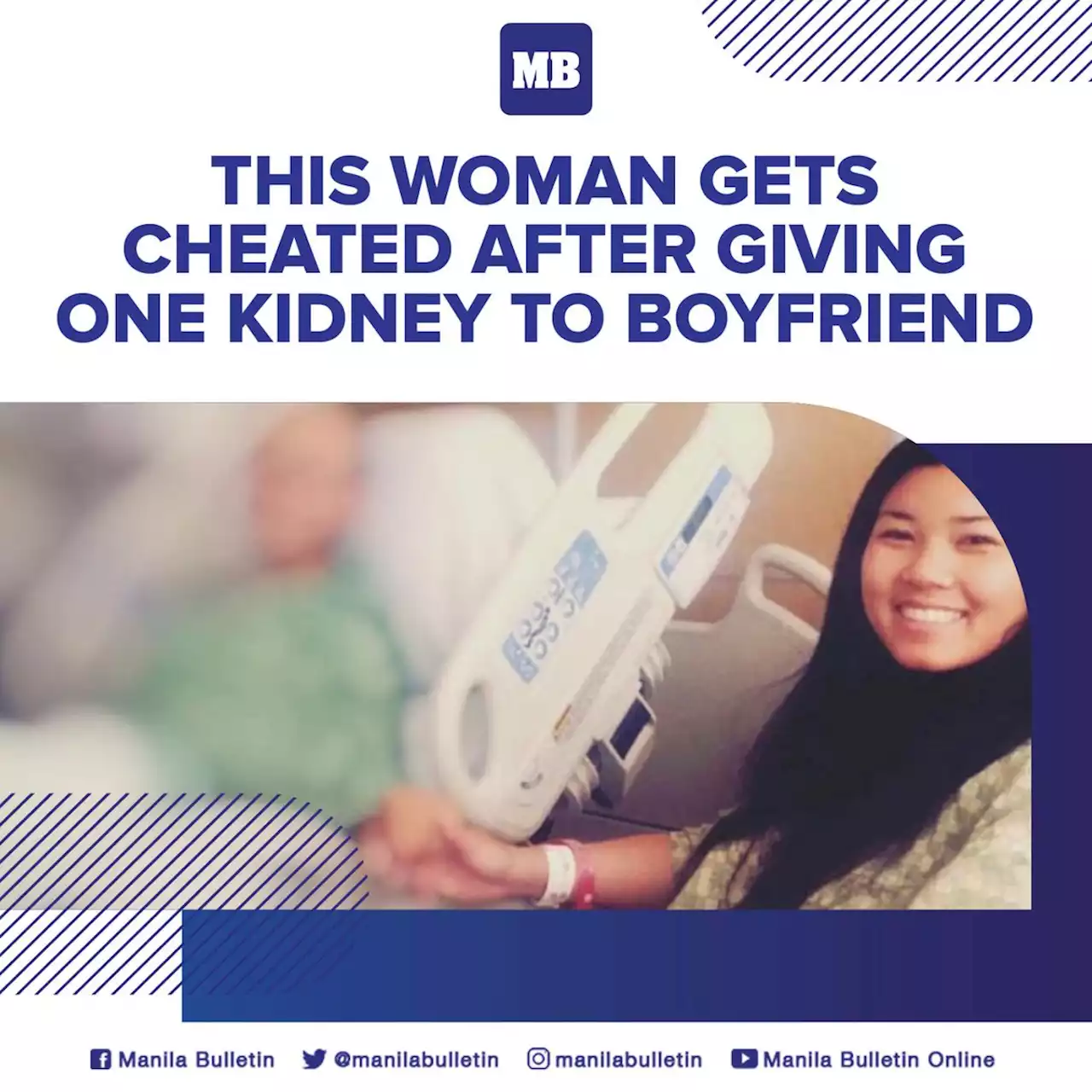 This woman gets cheated after giving one kidney to boyfriend