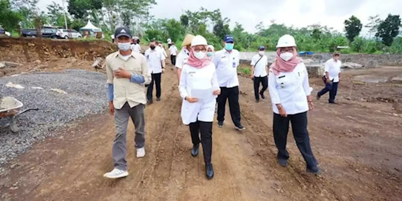 Berjajar Rumah Osing, Pembangunan Agrowisata Tamansuruh Banyuwangi Capai 70 Persen | merdeka.com