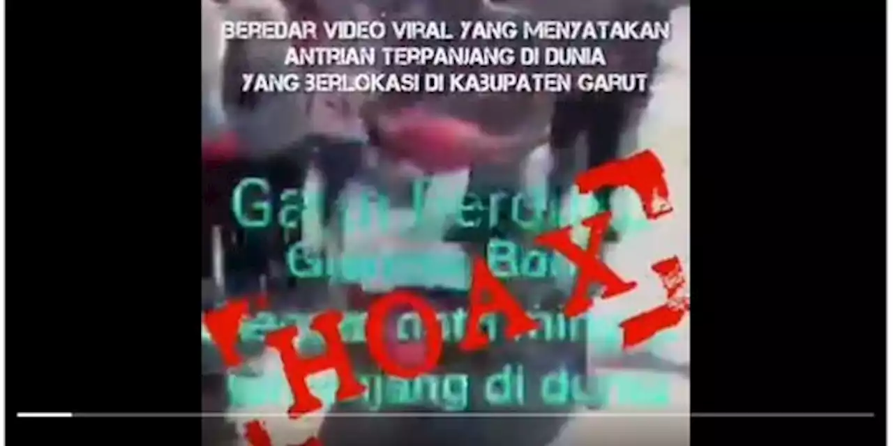 CEK FAKTA: Video Warga Antre Minyak Goreng Ini Bukan Terjadi di Garut, Simak Faktanya | merdeka.com