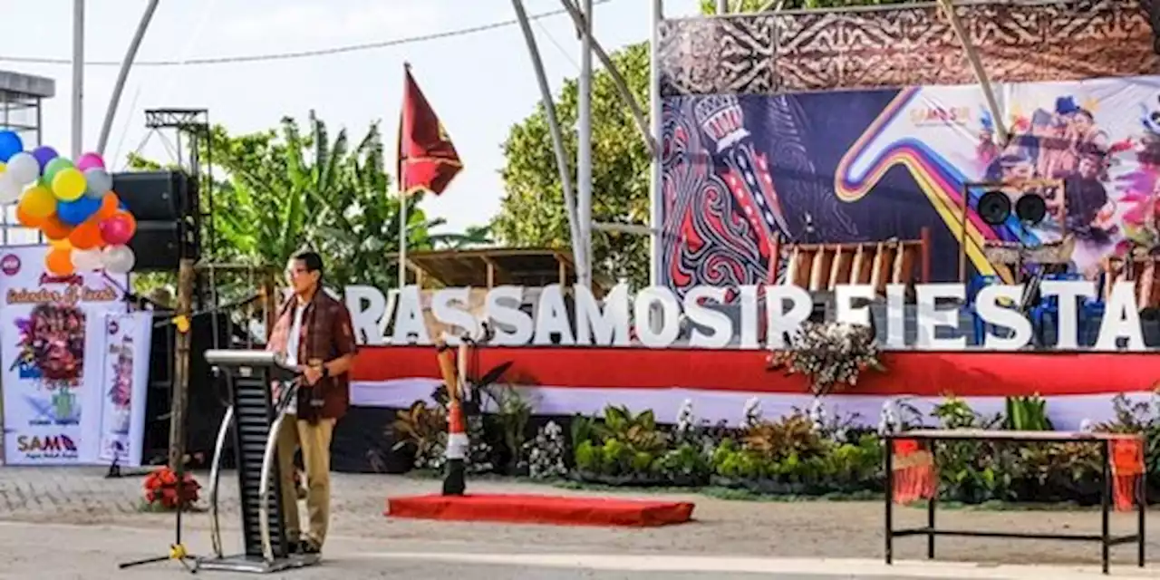 Menteri Sandiaga Uno Resmikan Creative Hub Samosir, Harapkan Mampu Buka Peluang Usaha | merdeka.com