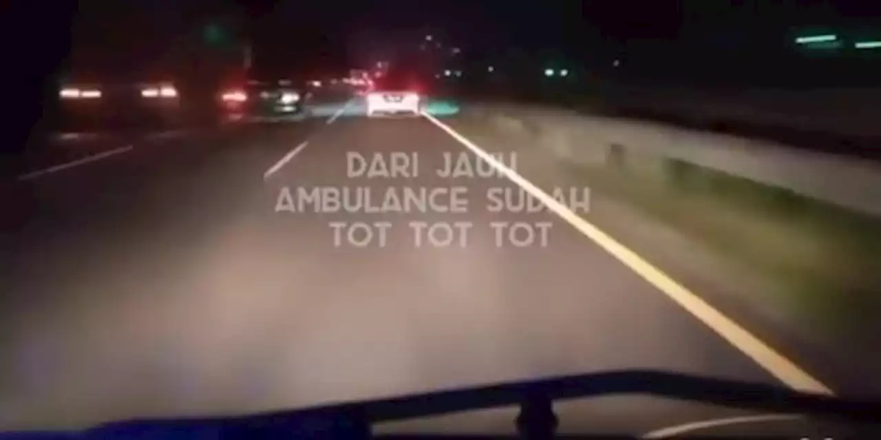 Viral dan Dituding Halangi Ambulans, Pengemudi Mercy Minta Maaf | merdeka.com