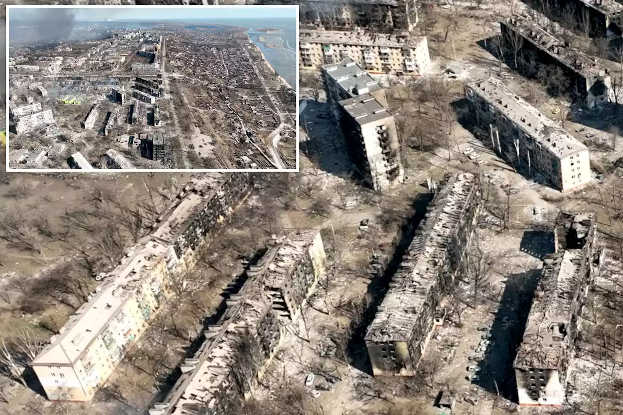 Harrowing video shows utter devastation in Mariupol, Ukraine