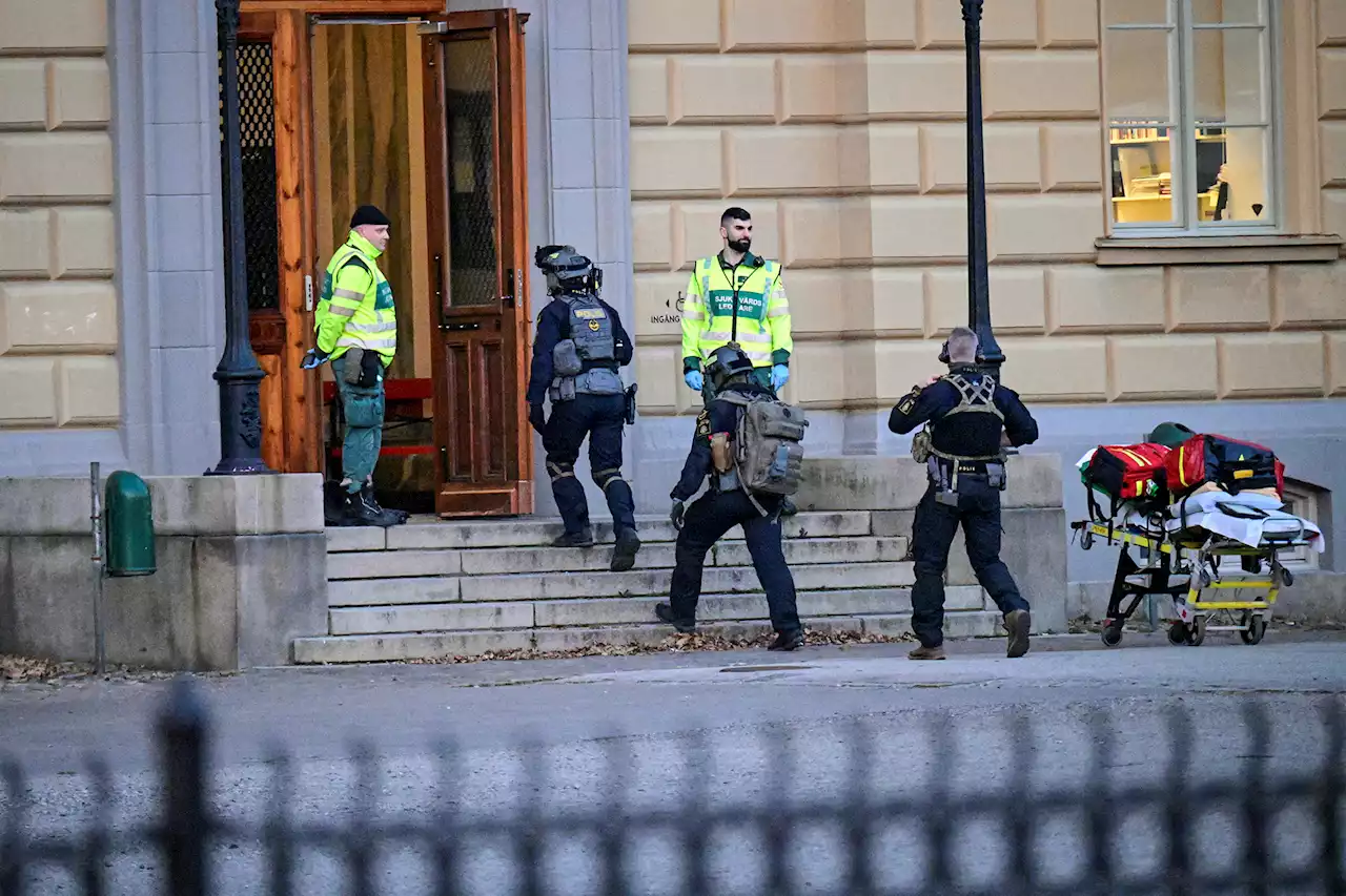 Student accused of killing two teachers at Swedish high school