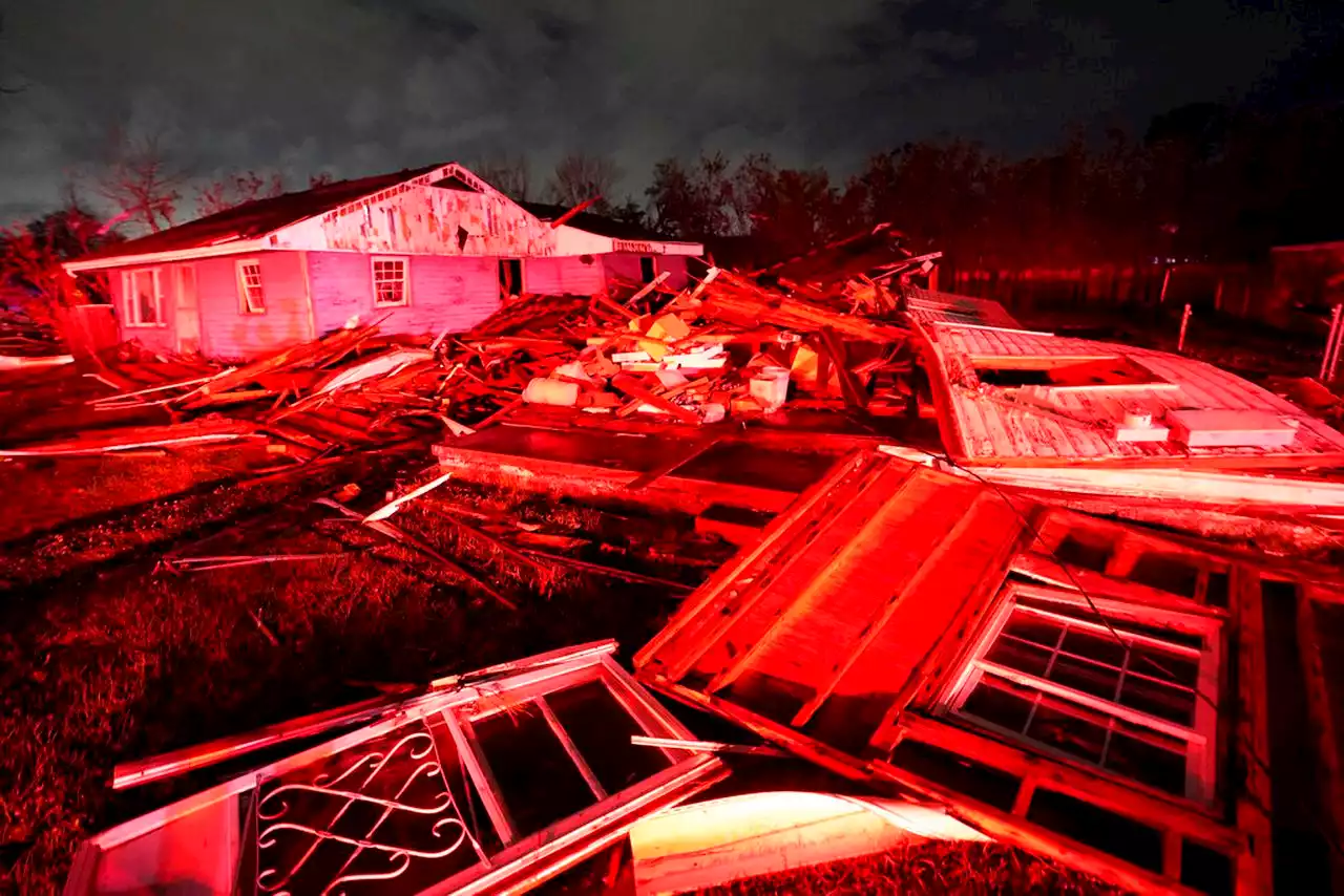 Girl survives ‘Wizard of Oz ride’ when tornado drops house in the middle of Louisiana street