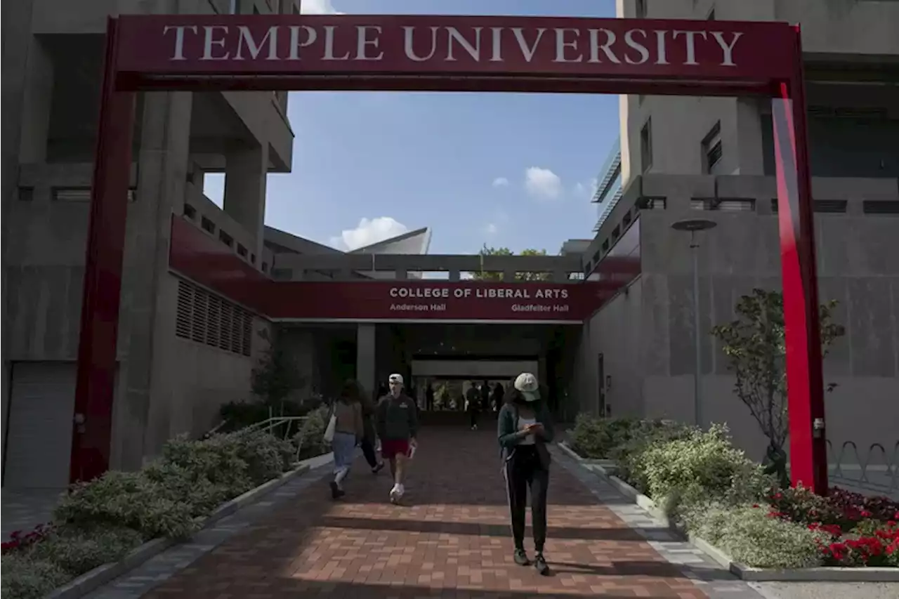 Applications are up at Temple and other local colleges. A big bump comes from international students.