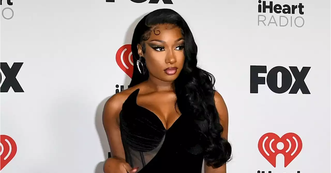 Megan Thee Stallion Is a Vampy Goddess in This Corseted, Slitted Gown