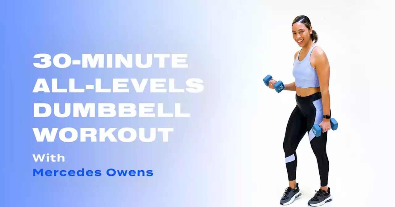 Use This 30-Minute All-Levels Dumbbell Workout to Hit Your Strength-Training Goals