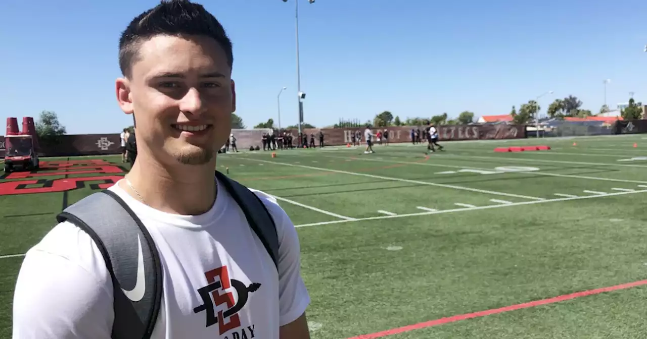 Former Aztecs punter Matt Araiza reaching new heights with his kicks