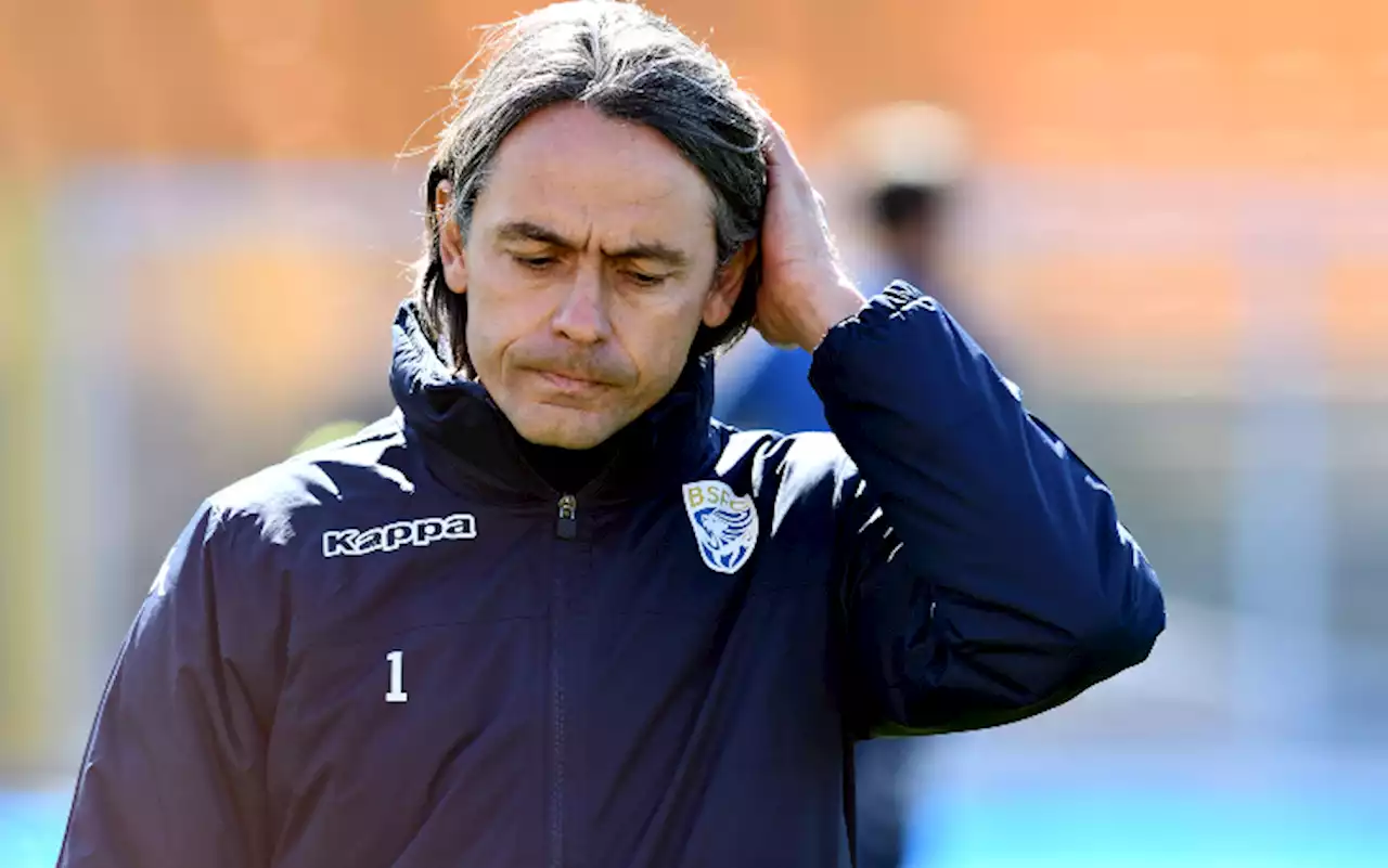 Brescia, esonerato Inzaghi