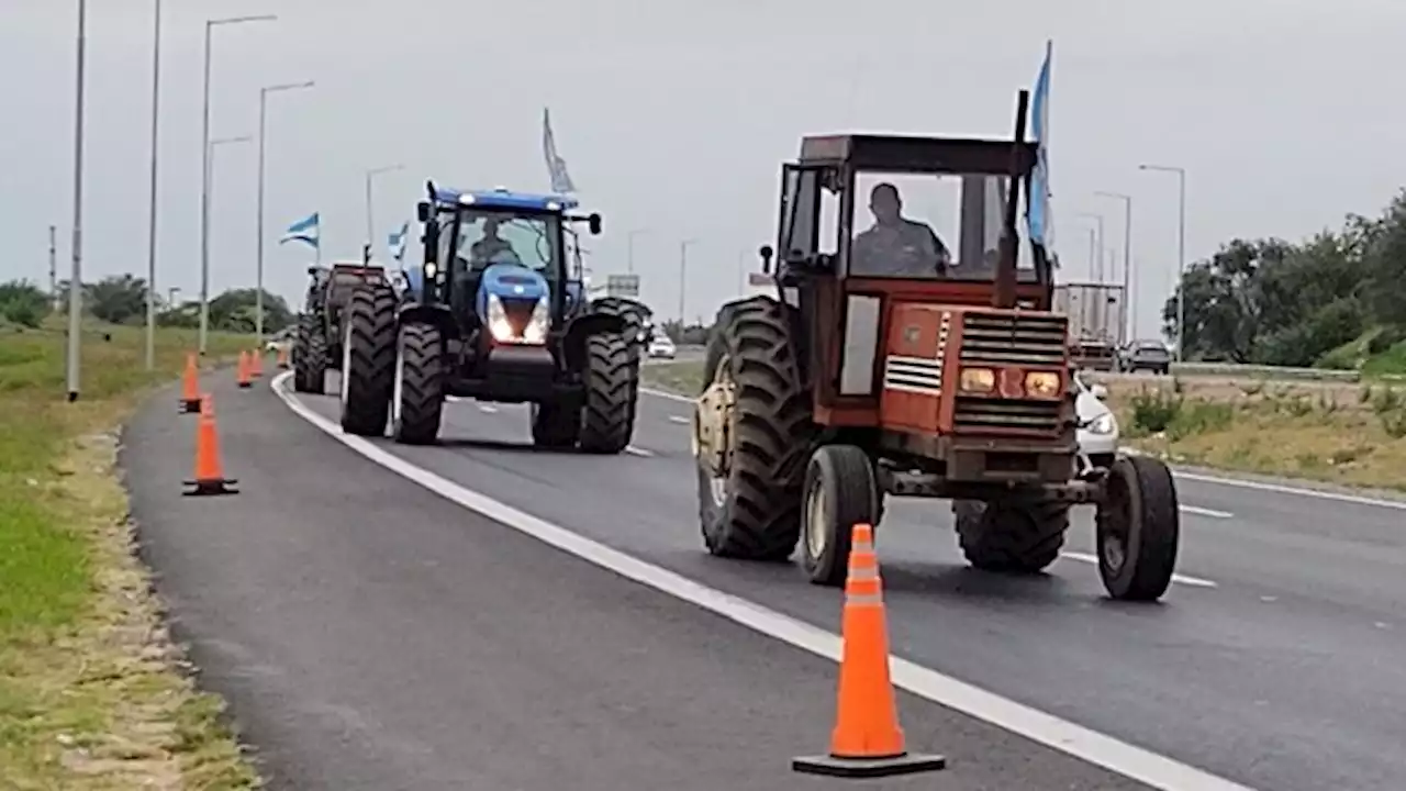 Tractorazo en Córdoba y Entre Ríos: Productores se manifestaron contra las medidas del Gobierno Nacional