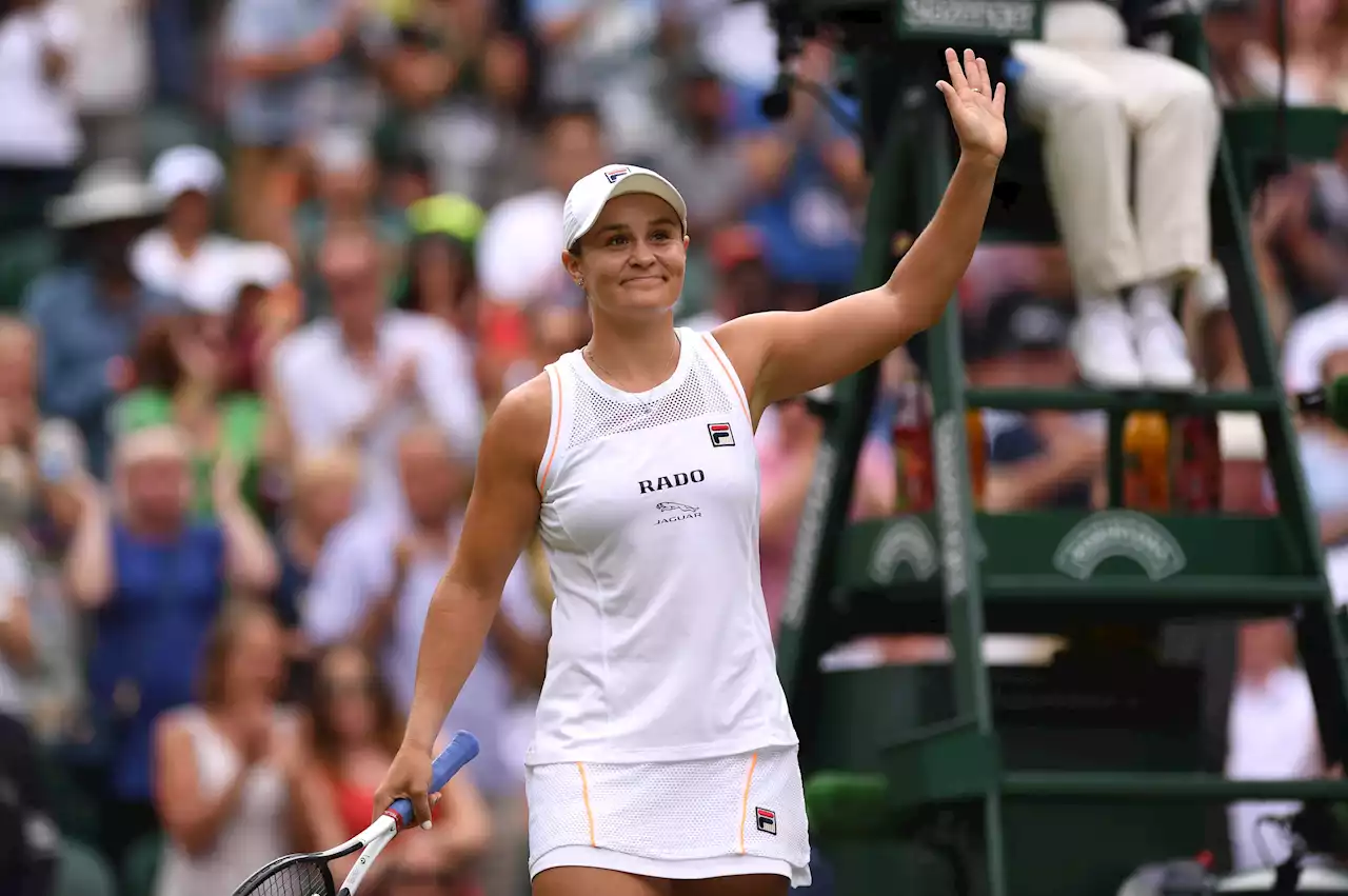 Impacto en el tenis: Ashleigh Barty, número uno del mundo, anunció su retiro - TyC Sports