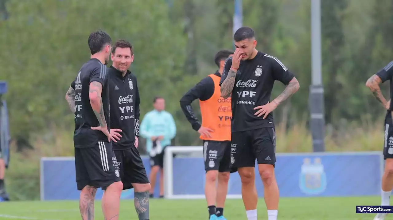 La decisión de la Selección Argentina para el entrenamiento de este miércoles - TyC Sports