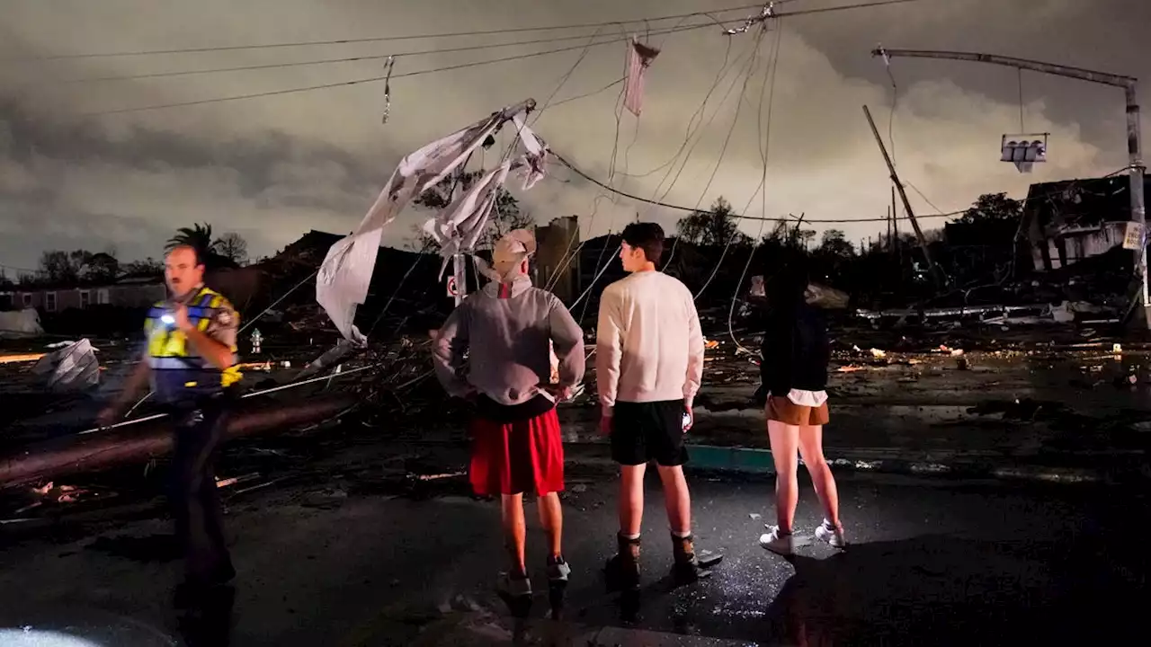 Search and rescue teams deployed after tornado strikes New Orleans