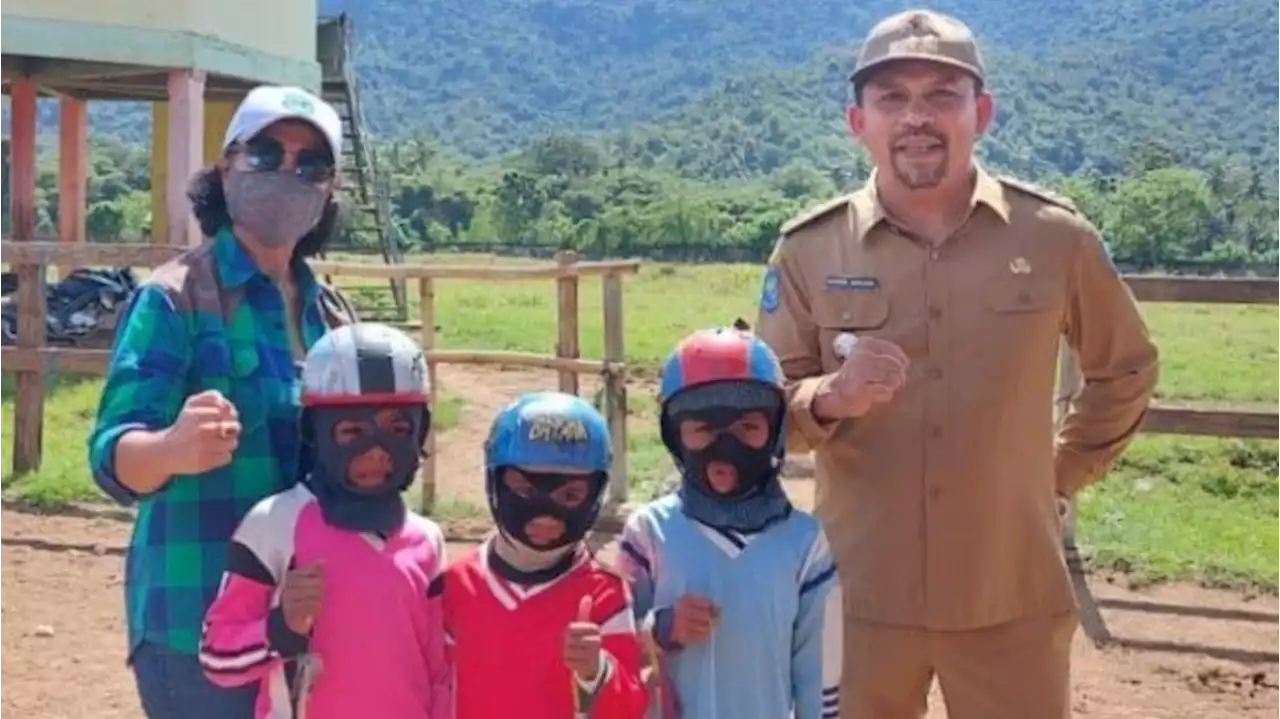 Pordasi Tinjau Pacuan Kuda Tradisional dan Joki Cilik di NTB