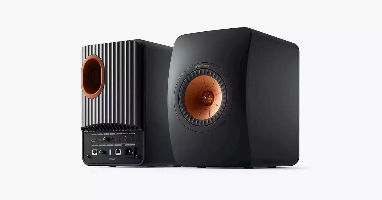 KEF's New Wireless Bookshelf Speakers Are Modern Marvels