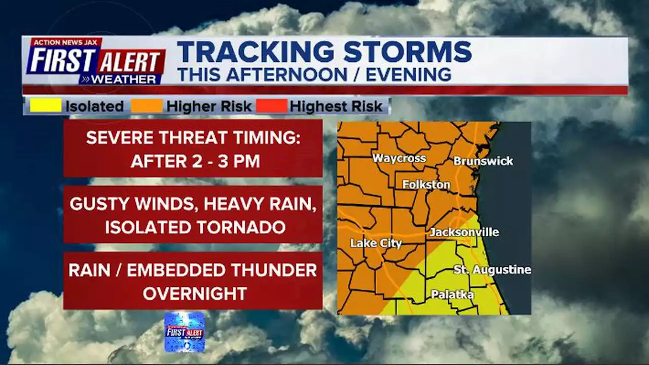 Warm and windy ahead of rain, storms