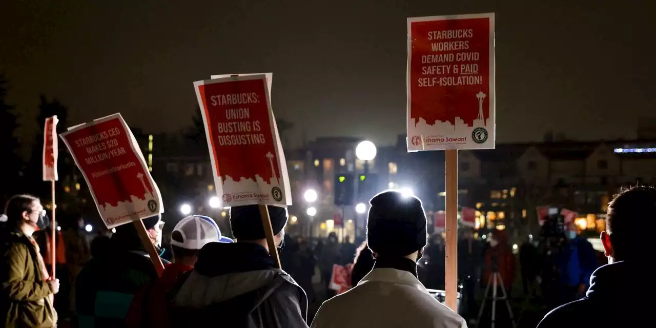 Starbucks Workers Vote to Unionize in Seattle Store