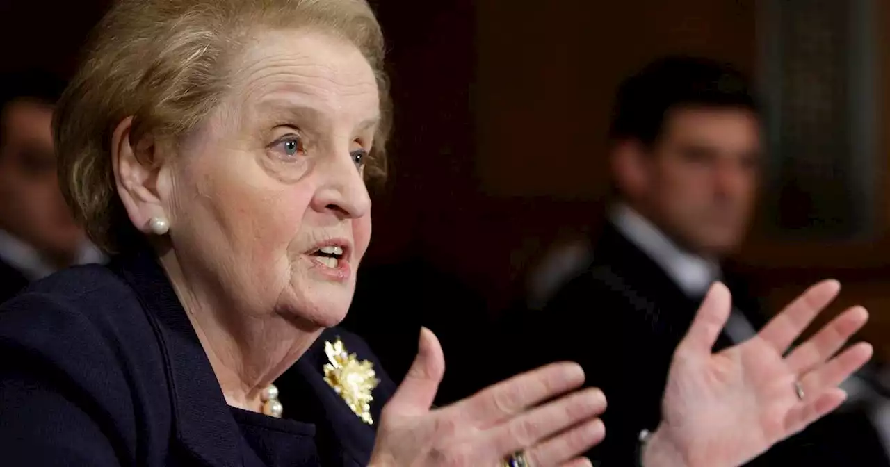 Madeleine Albright, first female US secretary of state, has died at age 84