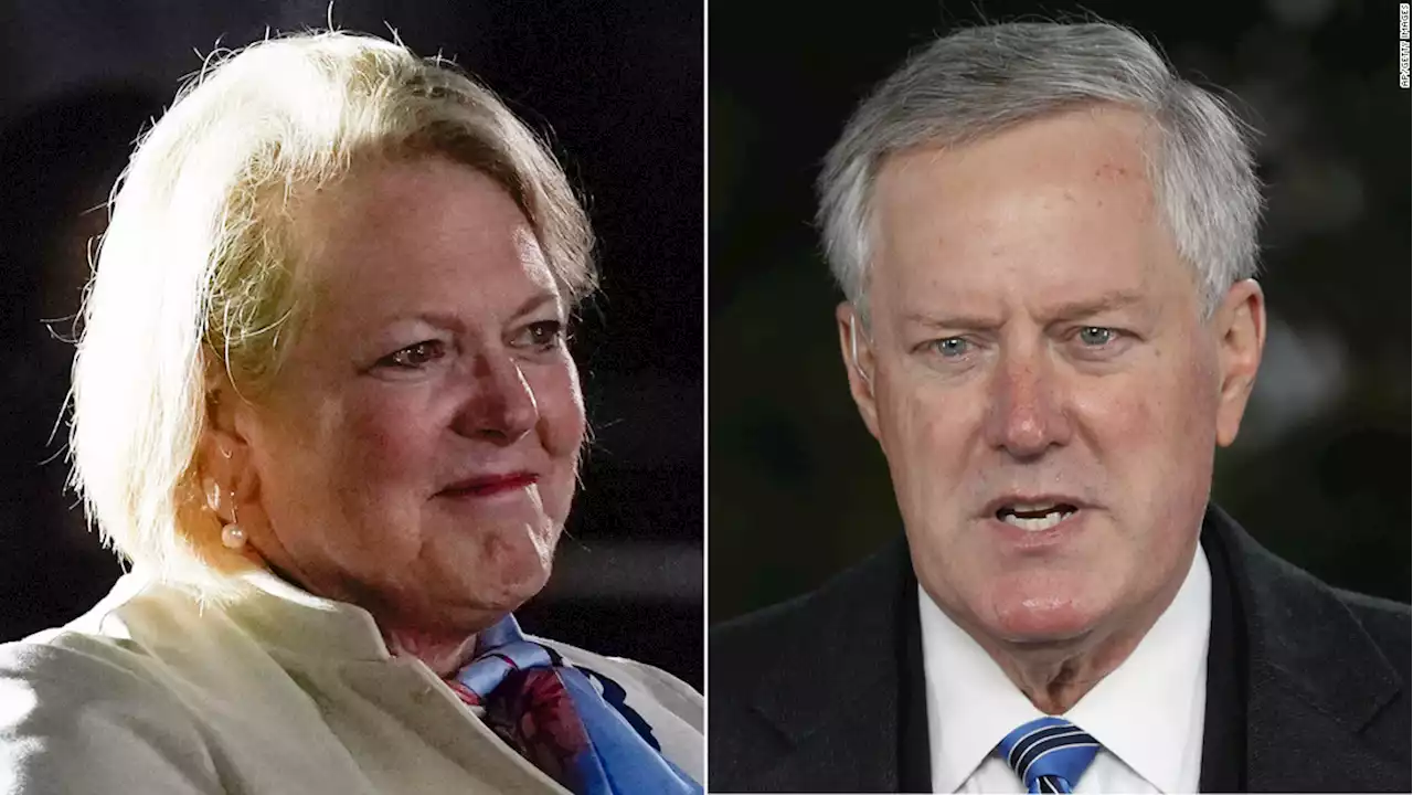 January 6 committee has text messages between Ginni Thomas and Mark Meadows