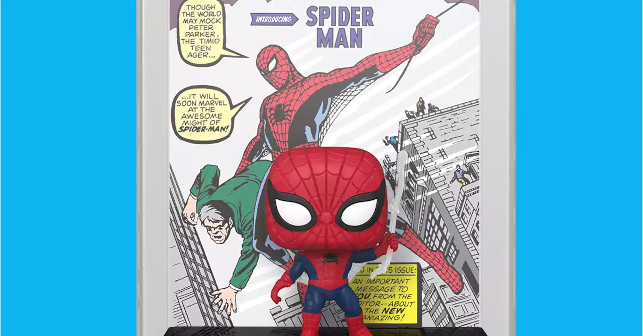 Amazing Fantasy #15 Spider-Man Comic Cover Funko Pop Exclusive Drops at Collector Con