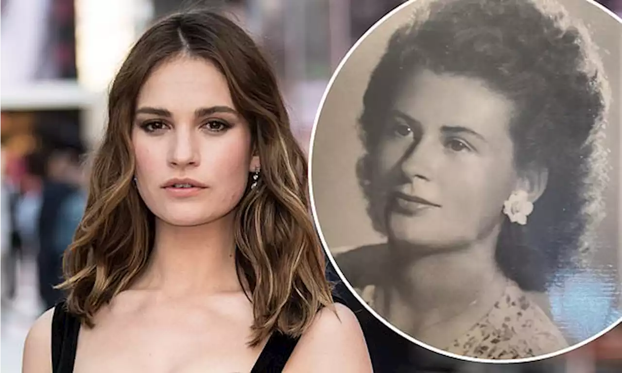 Lily James pays tribute to grandmother Marinette as she passes away